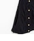 【IRONING/アイロニング】long cable cape