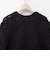 【IRONING/アイロニング】cable rough cardigan
