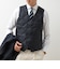 【TAION/タイオン】W-BRESTED SNAP BUTTON DOWN GILET 26AW
