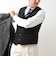 【TAION/タイオン】SINGLE SNAP BUTTON DOWN GILET BRUSHED TWILL 26AW