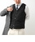 【TAION/タイオン】SINGLE SNAP BUTTON DOWN GILET BRUSHED TWILL 26AW