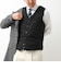 【TAION/タイオン】SINGLE SNAP BUTTON DOWN GILET BRUSHED TWILL 26AW