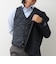 【TAION/タイオン】SINGLE SNAP BUTTON DOWN GILET 26AW
