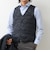 【TAION/タイオン】SINGLE SNAP BUTTON DOWN GILET 26AW