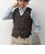 【TAION/タイオン】SINGLE SNAP BUTTON DOWN GILET 26AW