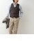【TAION/タイオン】SINGLE SNAP BUTTON DOWN GILET 26AW