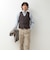 【TAION/タイオン】SINGLE SNAP BUTTON DOWN GILET 26AW