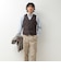 【TAION/タイオン】SINGLE SNAP BUTTON DOWN GILET 26AW