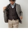 【TAION/タイオン】SINGLE SNAP BUTTON DOWN GILET 26AW