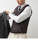【TAION/タイオン】SINGLE SNAP BUTTON DOWN GILET 26AW