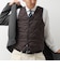 【TAION/タイオン】SINGLE SNAP BUTTON DOWN GILET 26AW