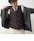【TAION/タイオン】SINGLE SNAP BUTTON DOWN GILET 26AW