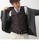 【TAION/タイオン】SINGLE SNAP BUTTON DOWN GILET 26AW
