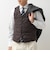 【TAION/タイオン】SINGLE SNAP BUTTON DOWN GILET 26AW