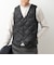 【TAION/タイオン】SINGLE SNAP BUTTON DOWN GILET 26AW