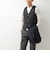 【TAION/タイオン】SINGLE SNAP BUTTON DOWN GILET 26AW