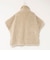 【TICCA/ティッカ】WOOLファーポンチョ