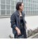 【サマになる】ウォッシャブルOTONAフリースZIPブルゾン