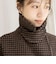 【WEB限定】【TICCA/ティッカ】ウールハウンドトゥースピーコート