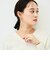 【WEB限定】《品よく映える》《手洗い可能》片衿パール総針Vネックプルオーバー
