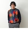 アンチピリング ウォッシャブル WJQアーガイル ダブルジャカードニット 26AW