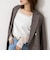 ウォッシャブルシアー×スムース2WAYドッキングカットソー