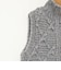 【TORRAZZO DONNA/トラッゾドンナ】Chunky Cable Knit Vest