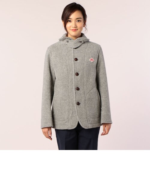 DANTON/ダントン】WOOL MOSSER 丸衿ブルゾン #JD-8243 WOM｜フレディ