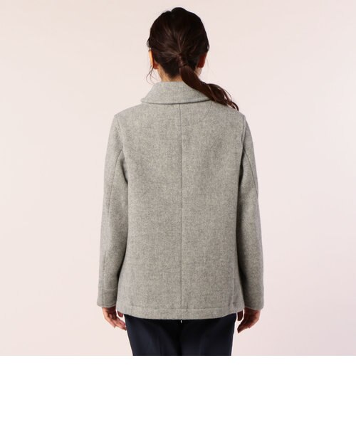 DANTON/ダントン】WOOL MOSSER 丸衿ブルゾン #JD-8243 WOM｜フレディ