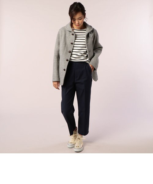 DANTON/ダントン】WOOL MOSSER 丸衿ブルゾン #JD-8243 WOM｜フレディ