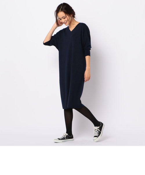 美品 Milly 三角幾何学ニットワンピース ブラック サイズP*FD938 美品 Milly 三角幾何学ニットワンピース ブラック サイズP*FD938