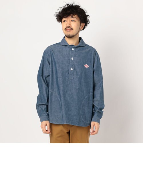 DANTON/ダントン】丸えりオックスシャツ#JD-3568 YOX/COC｜フレディ