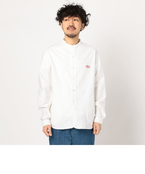 DANTON/ダントン】バンドカラーオックスシャツ #JD-3607 YOX/COC
