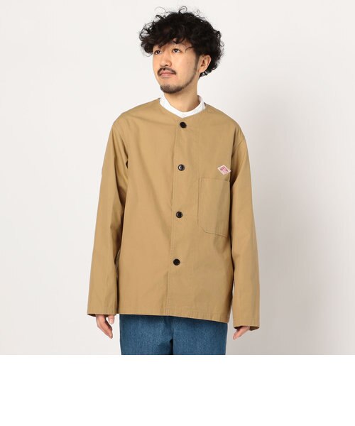 DANTON／ダントン ノーカラーブルゾン ジャケット 1290100004021_0062_d00001.jpg