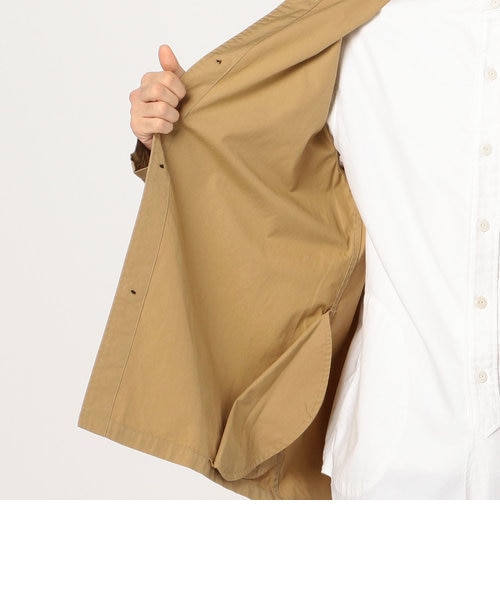 DANTON ノーカラー　ブルゾン DANTON / ノーカラー フリース ジャケット（ノーカラージャケット