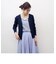 【WEB限定】ワイドリブVネックカーディガン