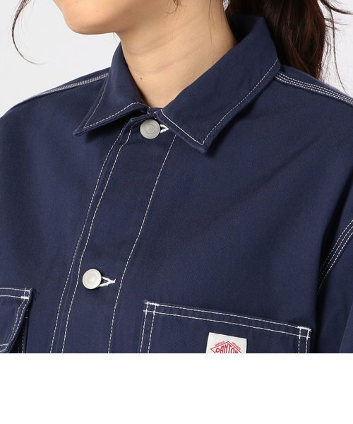 【DANTON/ダントン】STITCH カバーオール (#JD－8046) DANTON/ダントン】STITCH カバーオール (#JD-8046)｜フレディ