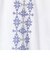刺繍入りローンギャザーブラウス