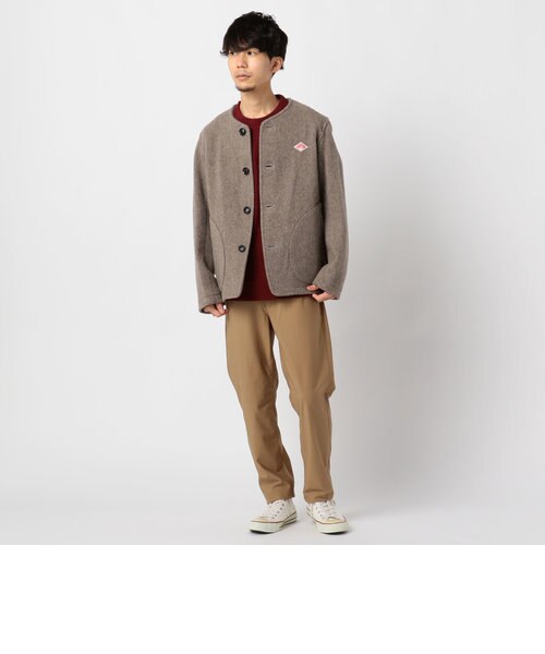 DANTON/ダントン】モッサーノーカラージャケット #JD-8990 WOM