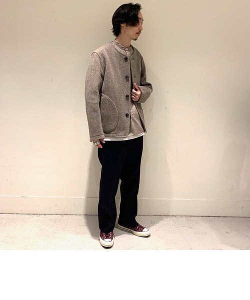 DANTON/ダントン】モッサーノーカラージャケット #JD-8990 WOM