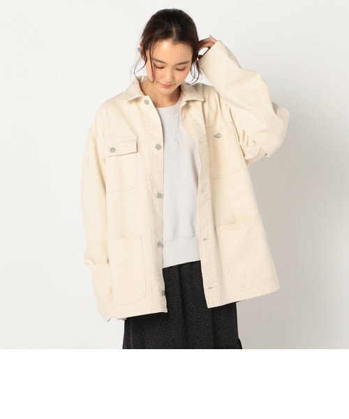 【美品•Lサイズ】DANTON ダントン ダブルワークジャケット コットン DANTON/ダントン】4バッチポケットワークジャケット #JD-8046