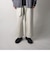 【unlume/アンルーム】NOAH PANTS ワイドテーパード タックパンツ