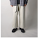 【unlume/アンルーム】NOAH PANTS ワイドテーパード タックパンツ