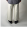 【unlume/アンルーム】NOAH PANTS ワイドテーパード タックパンツ
