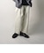 【unlume/アンルーム】NOAH PANTS ワイドテーパード タックパンツ