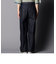 【unlume/アンルーム】NOAH PANTS ワイドテーパード タックパンツ
