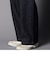 【unlume/アンルーム】NOAH PANTS ワイドテーパード タックパンツ