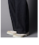 【unlume/アンルーム】NOAH PANTS ワイドテーパード タックパンツ
