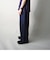 【unlume/アンルーム】NOAH PANTS ワイドテーパード タックパンツ