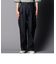 【unlume/アンルーム】NOAH PANTS ワイドテーパード タックパンツ